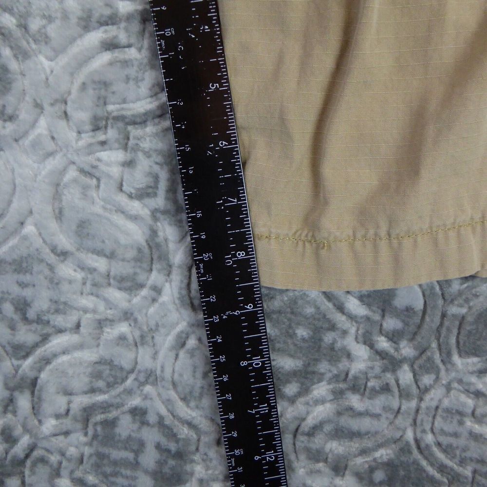 Levis Shorts Mens 33 Beige Cargo Baggy Skater Pockets Outdoor Hiking Ripstop - Picture 10 of 13